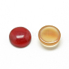 Natural Agate Cabochons G-R416-10mm-12-2