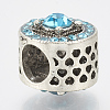 Alloy Rhinestone European Beads MPDL-Q209-058AS-01-2