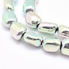 Electroplate Non-magnetic Synthetic Hematite Beads Strands G-L488-A-26-2
