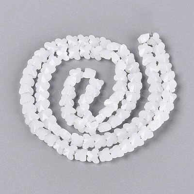 Imitation Jade Glass Beads Strands GLAA-Q118-01A-A05-1