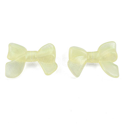 Transparent Luminous Acrylic Beads LS-TACR-T007-11E-1