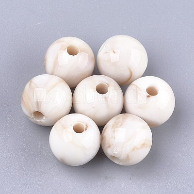 Acrylic Beads OACR-S029-060B-04-1