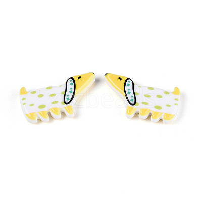 Printed Opaque Resin Beads RESI-N043-04D-1
