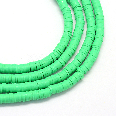 Handmade Polymer Clay Beads CLAY-R067-3.0mm-06-1