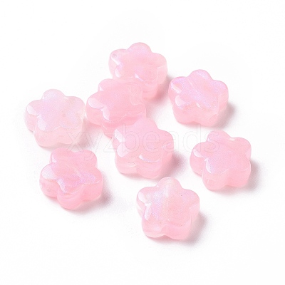 Opaque Acrylic Beads OACR-E014-13D-1
