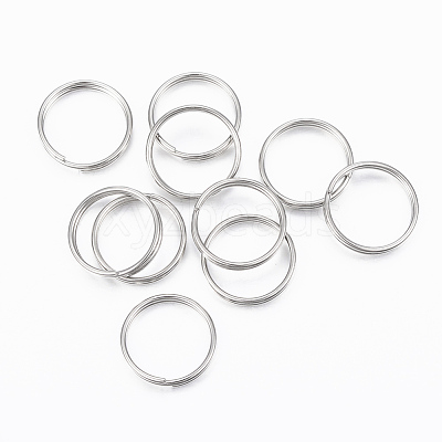 Tarnish Resistant 304 Stainless Steel Split Rings X-STAS-H413-06P-B-1