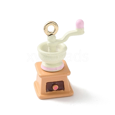 Alloy Enamel Pendants AL-CBA02ED-02G-C-1