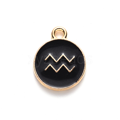 Alloy Enamel Pendants LS-X-ENAM-S124-01A-08J-1