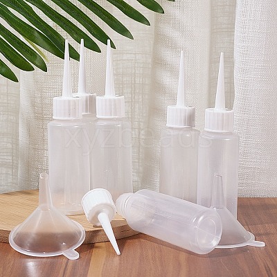 Plastic Glue Bottles Sets DIY-BC0002-49-1