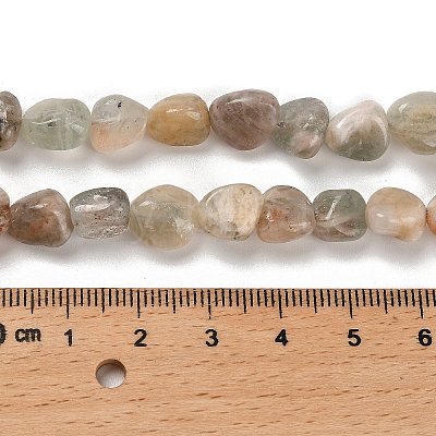 Natural Arusha Sunstone Beads Strands G-P497-01E-43-1