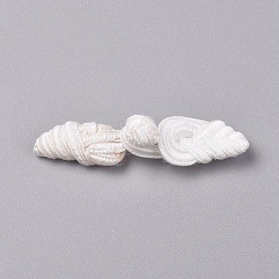 Handmade Chinese Frogs Knots Buttons Sets BUTT-WH0014-25B-1