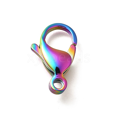 316 Stainless Steel Lobster Claw Clasps STAS-D288-09RC-1