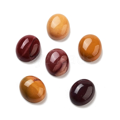 Natural Mookaite Cabochons G-G145-01A-25-1