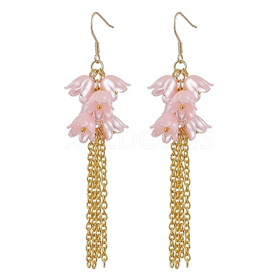 Acrylic Dangle Earrings EJEW-JE06228-02-1