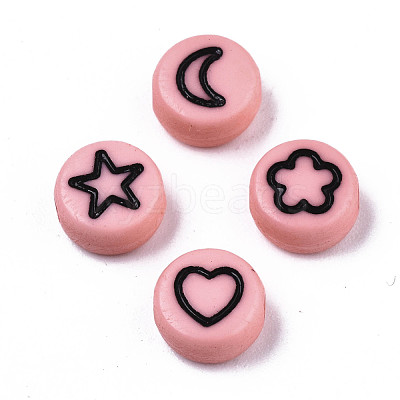 Opaque Acrylic Beads MACR-N008-33D-1
