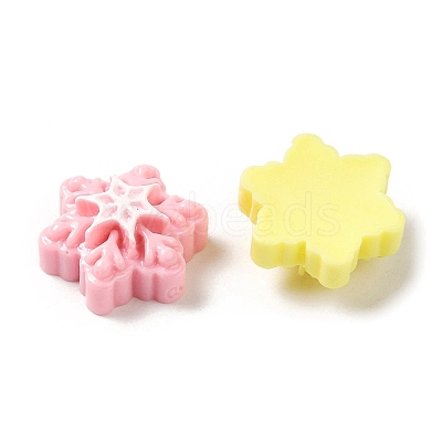 Opaque Resin Cabochons RESI-B017-01B-1