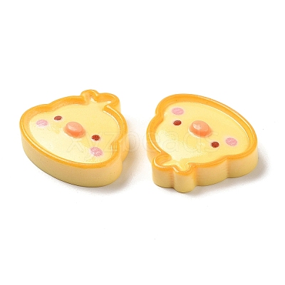 Cute Cartoon Animal Opaque Resin Cabochons RESI-C034-05B-1