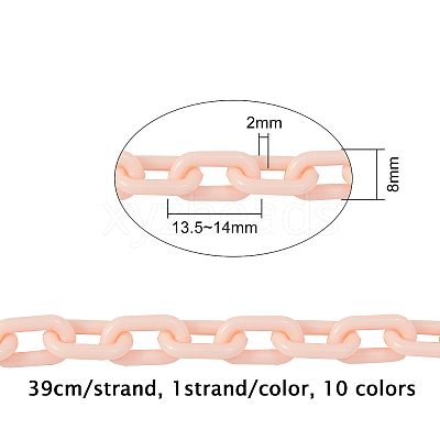 ABS Plastic Cable Chains KY-CJ0001-03-1