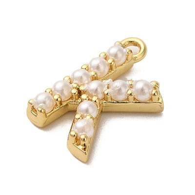 Plastic Imitation Pearl Pendants KK-P230-17G-K-1