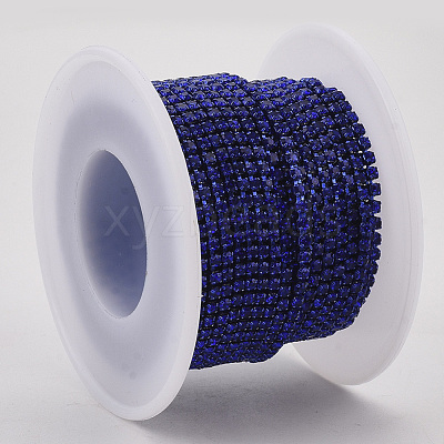 Electrophoresis Iron Rhinestone Strass Chains CHC-Q009-SS6.5-B03-1