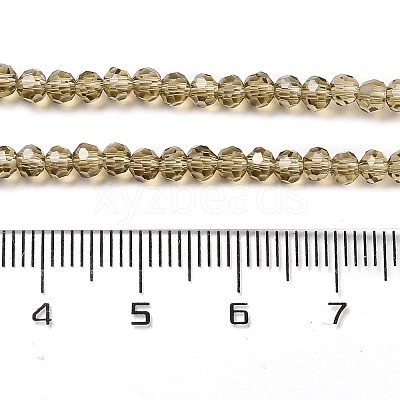 Transparent Glass Beads Strands EGLA-A035-T3mm-D16-1