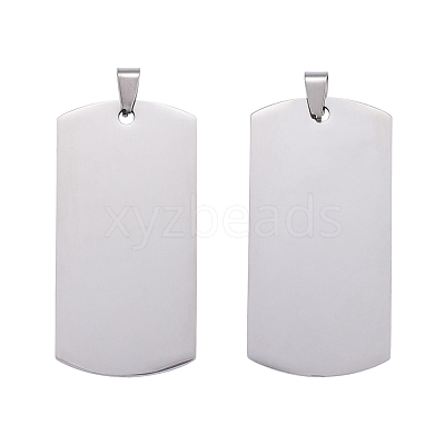 Tarnish Resistant 304 Stainless Steel Big Pendants STAS-I140-19A-S-1