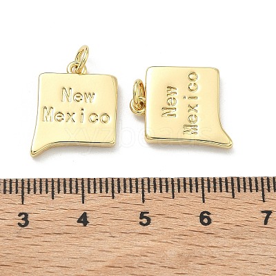 Brass Pendants KK-D229-22F-G-1