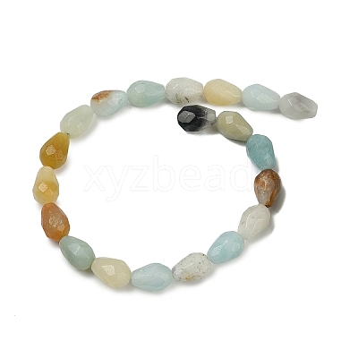 Natural Amazonite Beads Strands G-P520-B10-01A-1