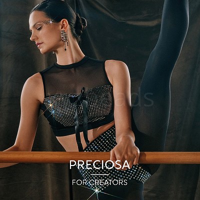 Preciosa® Crystal Hotfix Flatback Stones Y-PRC-HSS8-50540-1