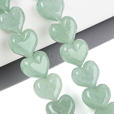 Natural Green Aventurine Beads Strands G-T144-22A-02-1