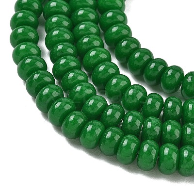 Dyed Natural White Jade Beads Strands GG-CBA9281-A13-5x8mm-1