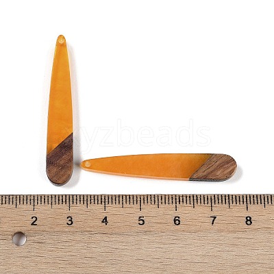 Resin & Wood Pendants WOOD-F015-01A-1