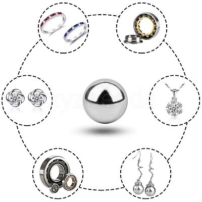 304 Stainless Steel Beads STAS-PH0019-22P-1