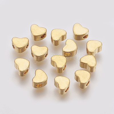 Brass Beads X-KK-T014-101G-1