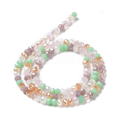 Glass Beads Strands EGLA-A034-M3mm-01-1