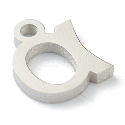Non-Tarnish 304 Stainless Steel Charms STAS-G244-01A-1