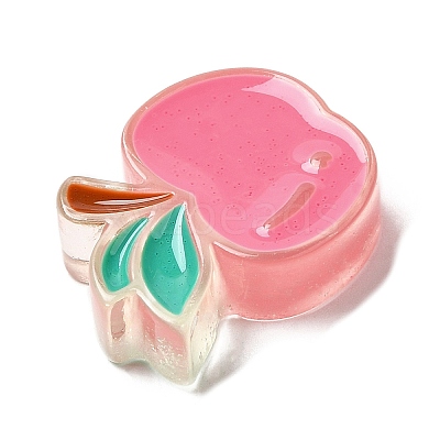 Translucent Resin Cabochons RESI-H147-01B-1