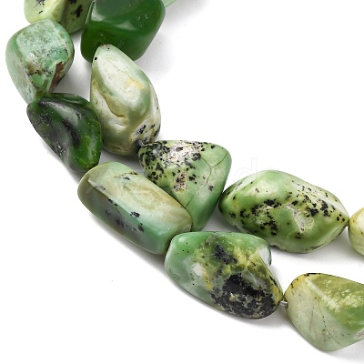 Natural Serpentine Beads Strands G-D098-C06-1