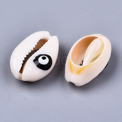 Natural Cowrie Shell Beads SHEL-S266-23-1