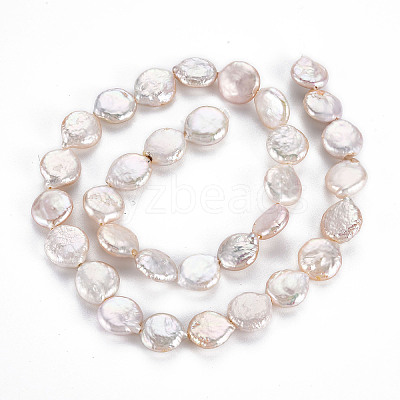 Natural Keshi Pearl Beads Strands PEAR-S018-02D-1