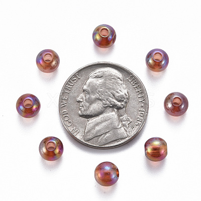 Transparent Acrylic Beads MACR-S370-B6mm-765-1