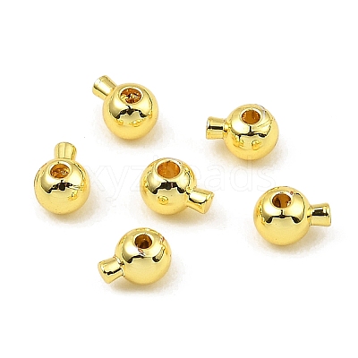 Brass Crimp Beads KK-Z030-16A-G-1