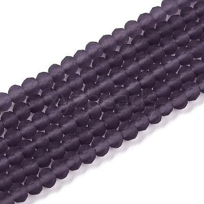 Transparent Glass Beads Strands EGLA-A044-T2mm-MD15-1