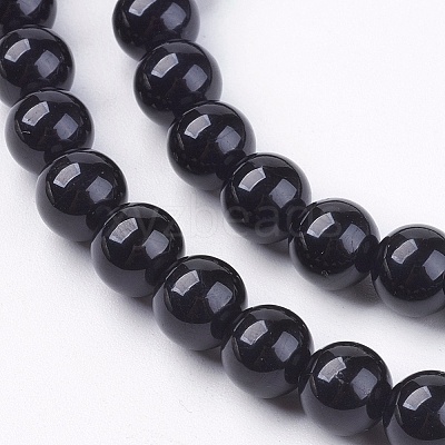 Natural Tourmaline Bead Strands LS-G-H1603-6mm-1