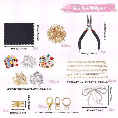 DIY Keychain Kit DIY-WH0349-587B-1