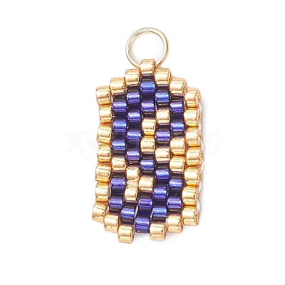 Handmade MIYUKI Seed Beads PALLOY-MZ00867-19-1
