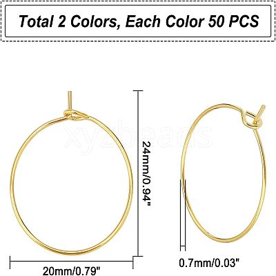 316 Stainless Steel Wine Glass Charms Rings STAS-UN0015-83C-1