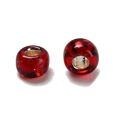 Silver Lined Glass Seed Beads SEED-H004-01B-1