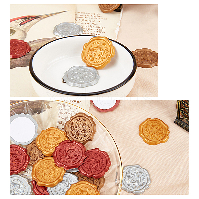 Adhesive Wax Seal Stickers DIY-WH0201-10D-1