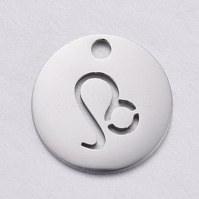 Non-Tarnish 304 Stainless Steel Hollow Charms Sets STAS-F246-01-1